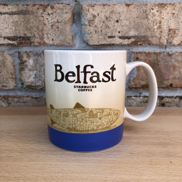 Starbucks Mug Belfast United Kingdom Global Icon Series 16 Oz Coffee Cup 2013 - Picture 2 of 10